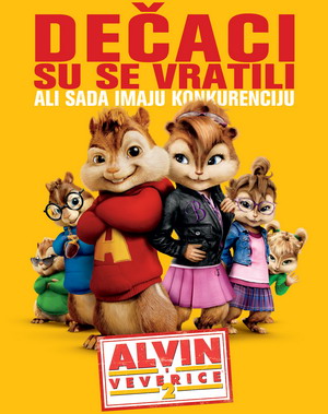 Alvin i veverice 2