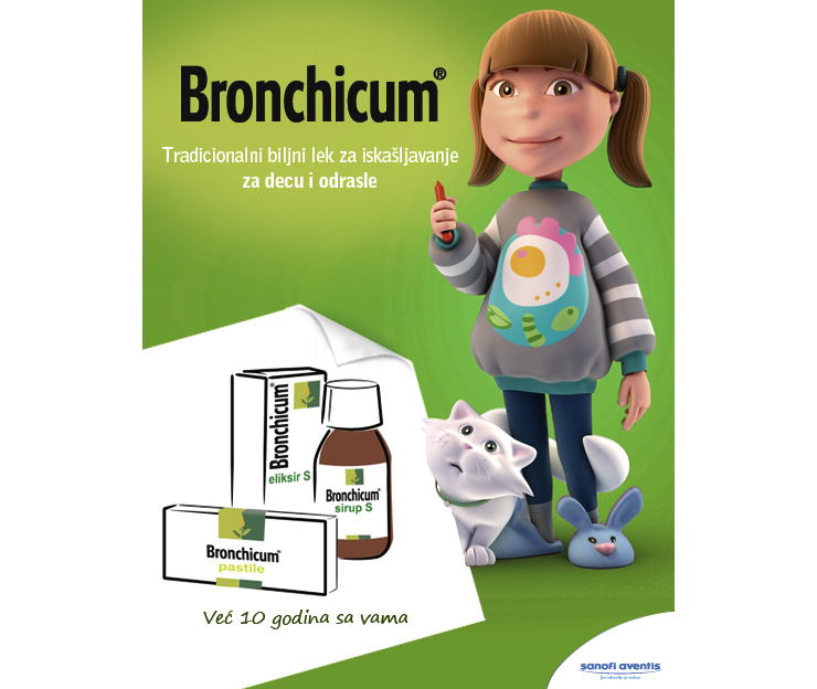 Bronchicum – tradicionalni biljni lek za iskašljavanje za decu i odrasle Bronchicum – tradicionalni biljni lek za iskašljavanje za decu i odrasle