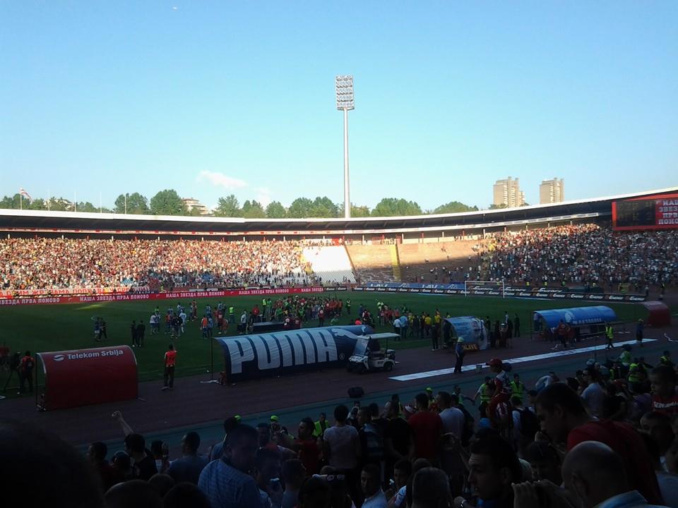 Nekoliko sati uoči utakmice: Na stadionu Crvene Zvezde pronađena zarđala bomba