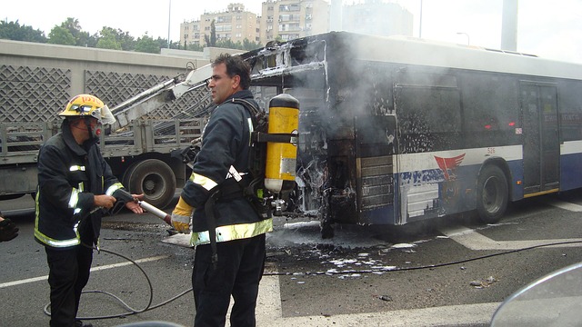Izgoreo autobus Niš ekspresa kod Leskovca