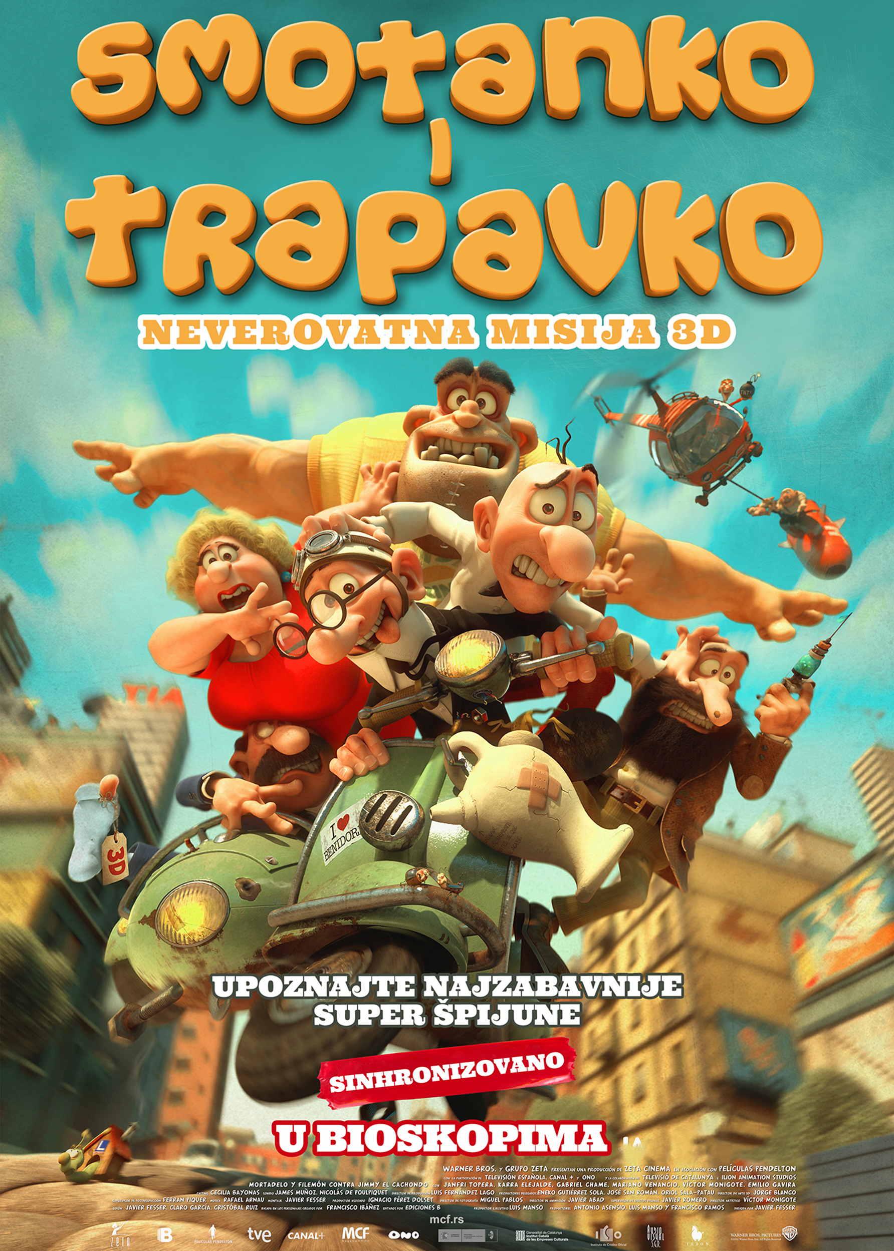 Smotanko i Trapavko: Neverovatna misija 3D