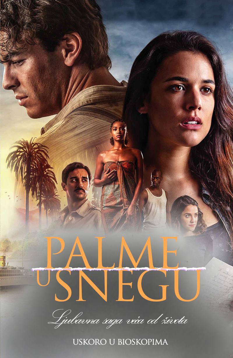 Palme u snegu (video)