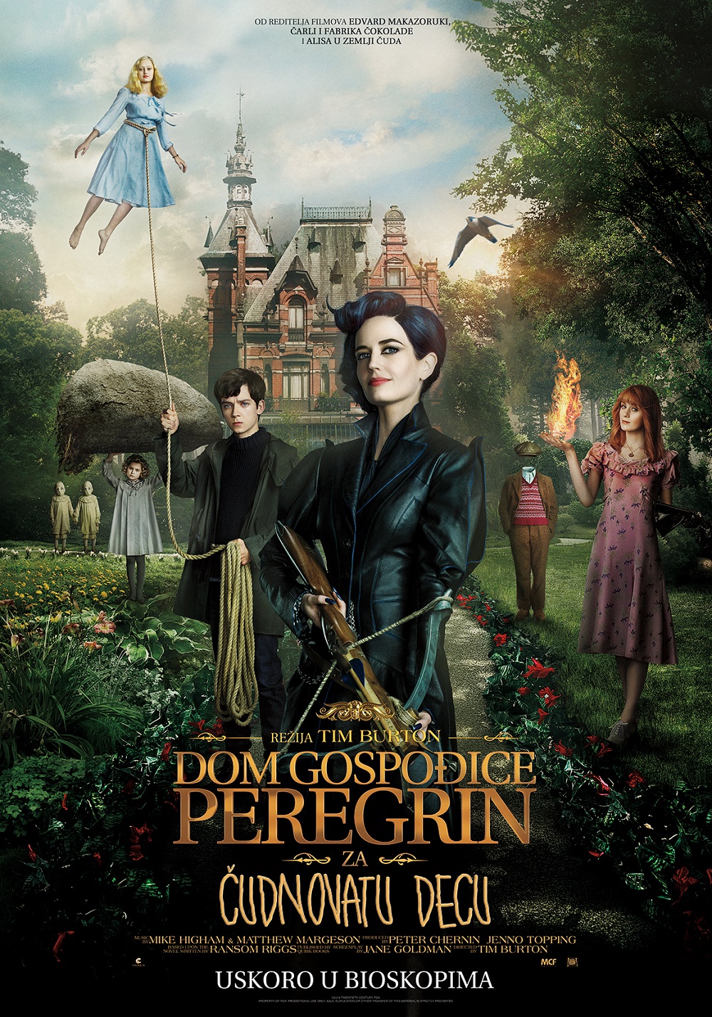 Dom gospođice Peregrin za čudnovatu decu (video)