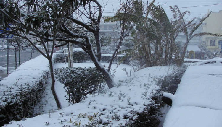 Hrvatska: U Gorskom kotaru pao sneg!