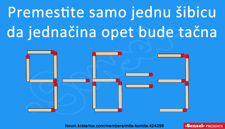 Mozgalica koju osnovci rešavaju k’o od šale, možete li i vi?