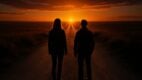 sunset road, transformation journey, destiny path