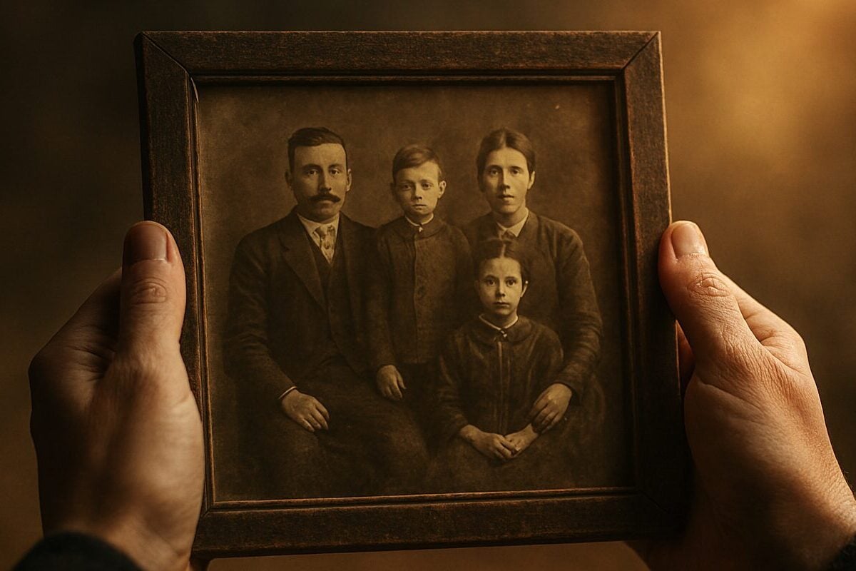 hands, vintage photo, ancestry