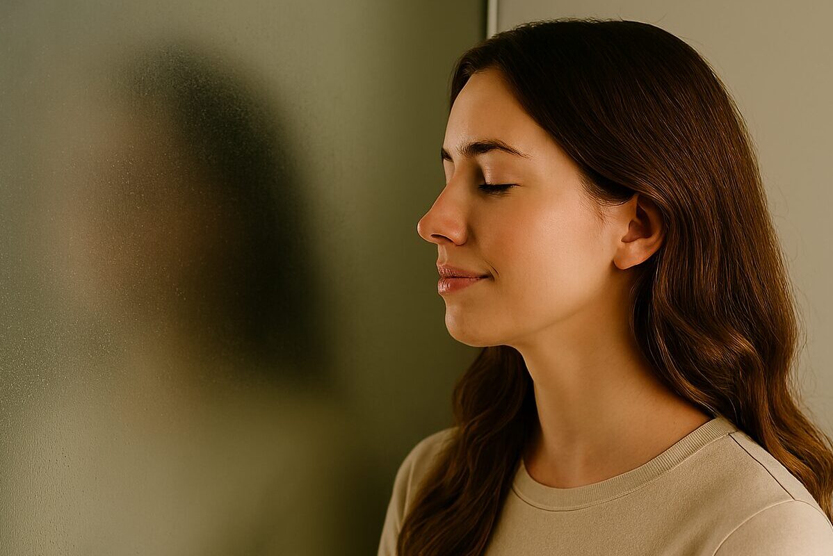 mirror, self-reflection, peace