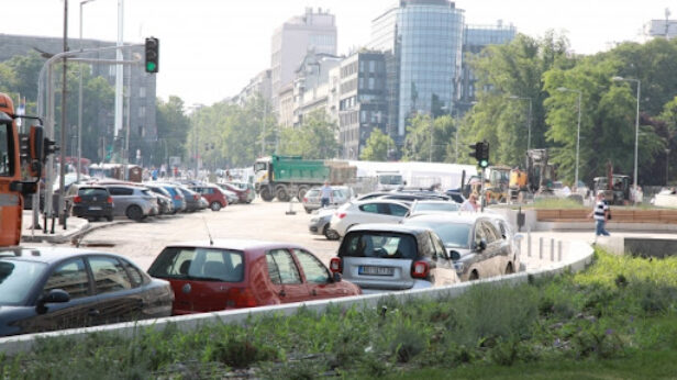 U centru Beograda velike saobraćajne gužve zbog radova