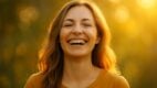 sunlight, happiness, woman
