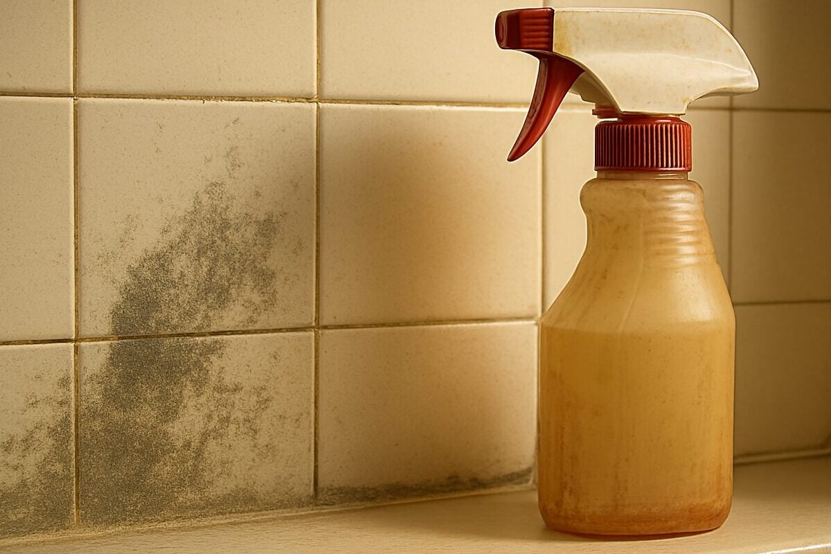 mold removal, vintage cleaning, bathroom hack