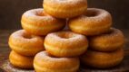 donuts, homemade, sugar