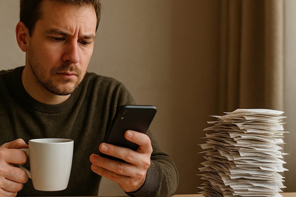 coffee, smartphone, spending