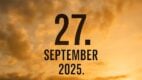 vizuelna interpretacija datuma 27. septembar 2025