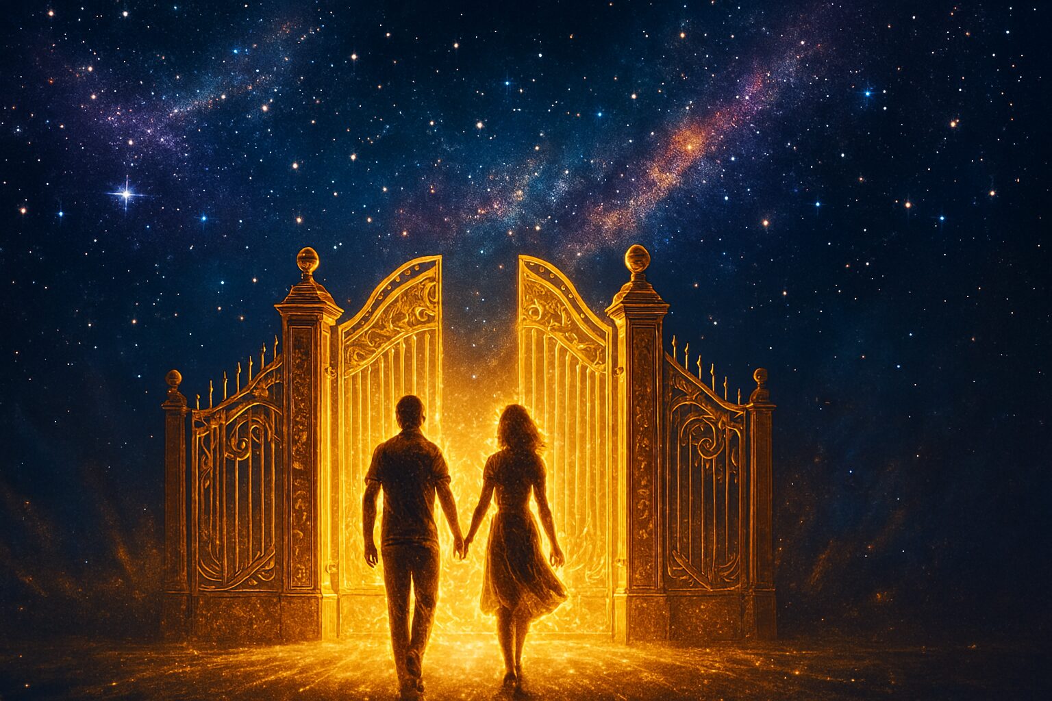 Zlatna kapija pod zvezdanim nebom