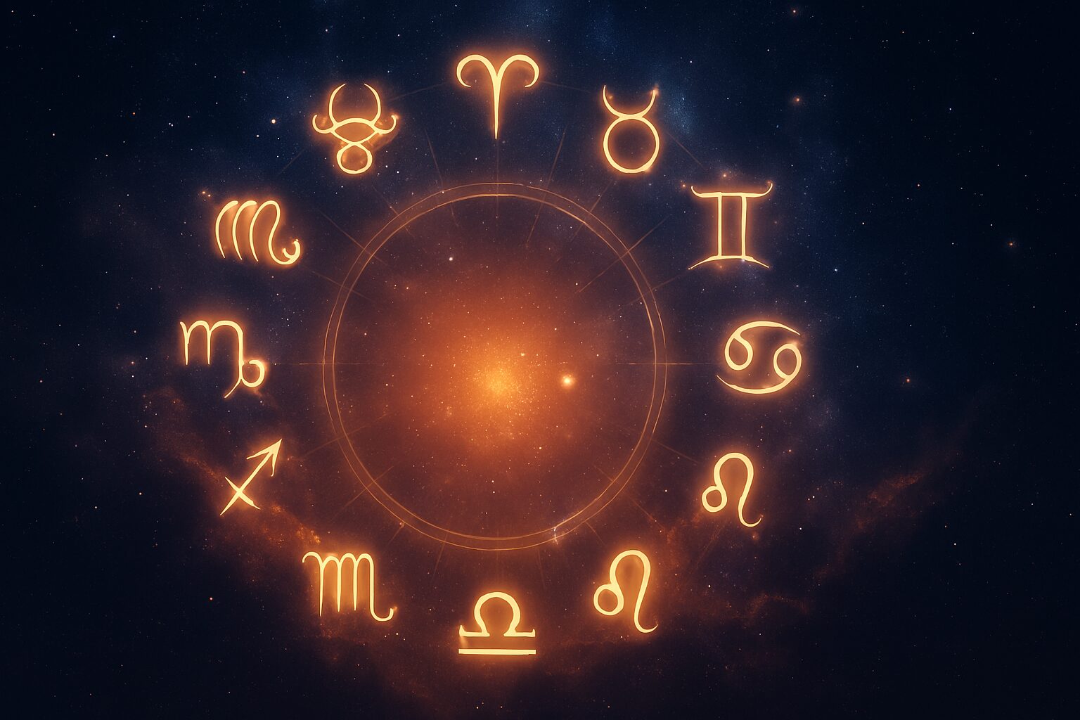 Zvezdani prikaz sudbinskog perioda za horoskopske znakove.