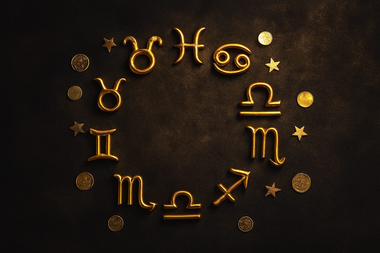 Zlatni horoskop na tamnoj pozadini — Tamara Globa prognozira luksuz.