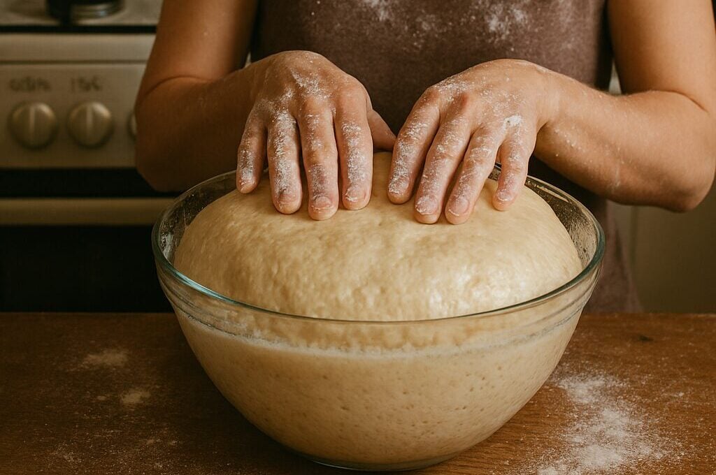 Brzo testo bez kvasca sa jogurtom koje raste za 5 minuta